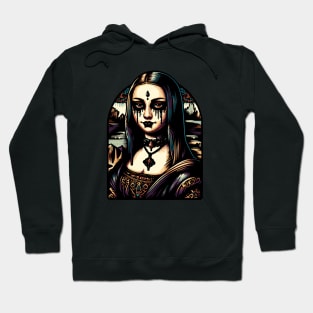 Black Metal Mona Lisa Hoodie